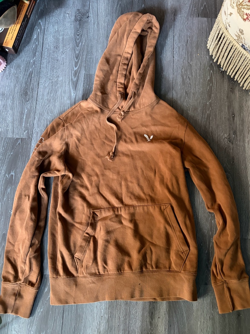 American Eagle Outfitters Brown Hoodie Sweatshirt